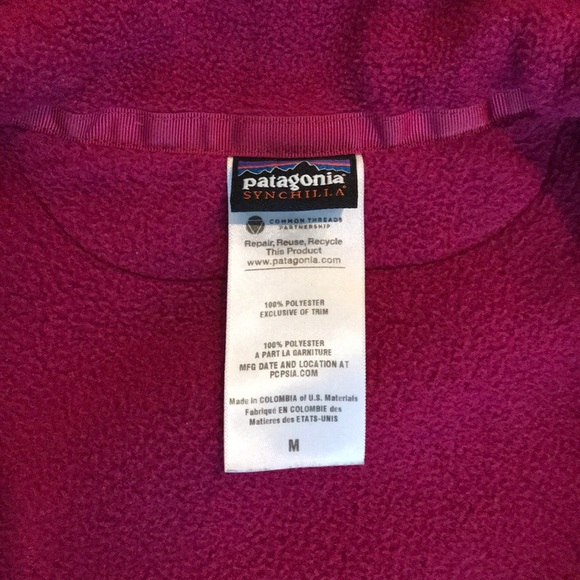 ❌Sold❌Patagonia Synchilla FullZip Fleece Jacket - Picture 5 of 8